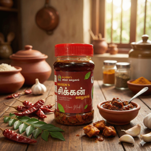 Chicken Pickle | 100% Halal | No Preservatives | Traditional Taste | 200g