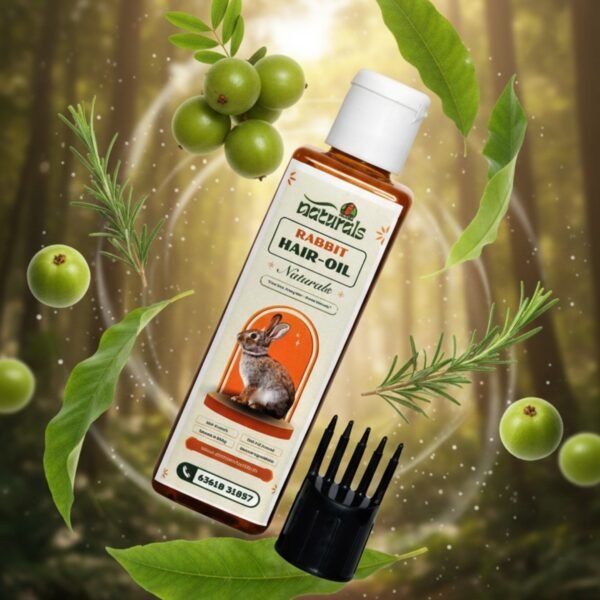 Rabbit Hair Oil – Herbal Care for Strong Hair ( 100 ML )